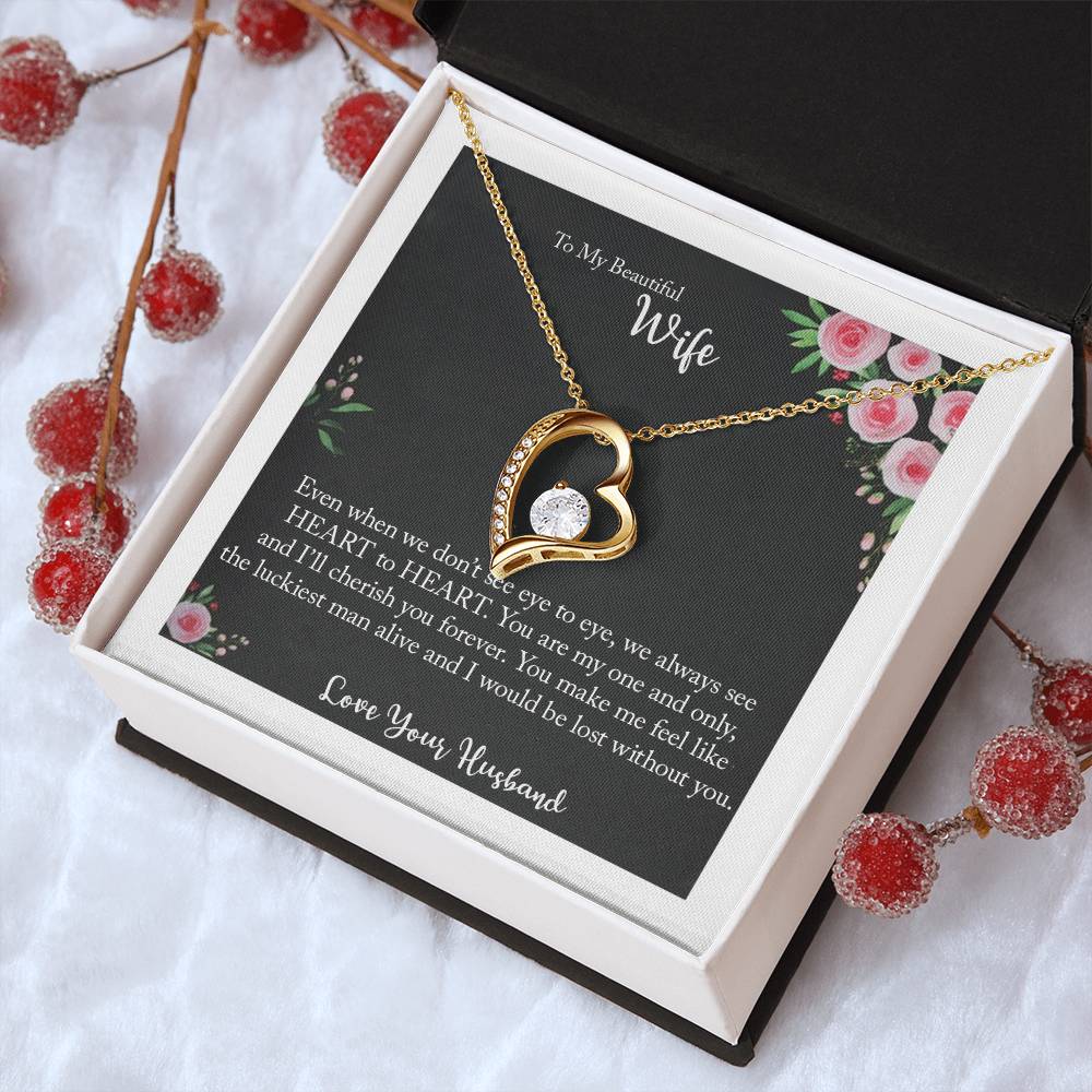 Husband's Love Necklace 2 Forever Love Necklace