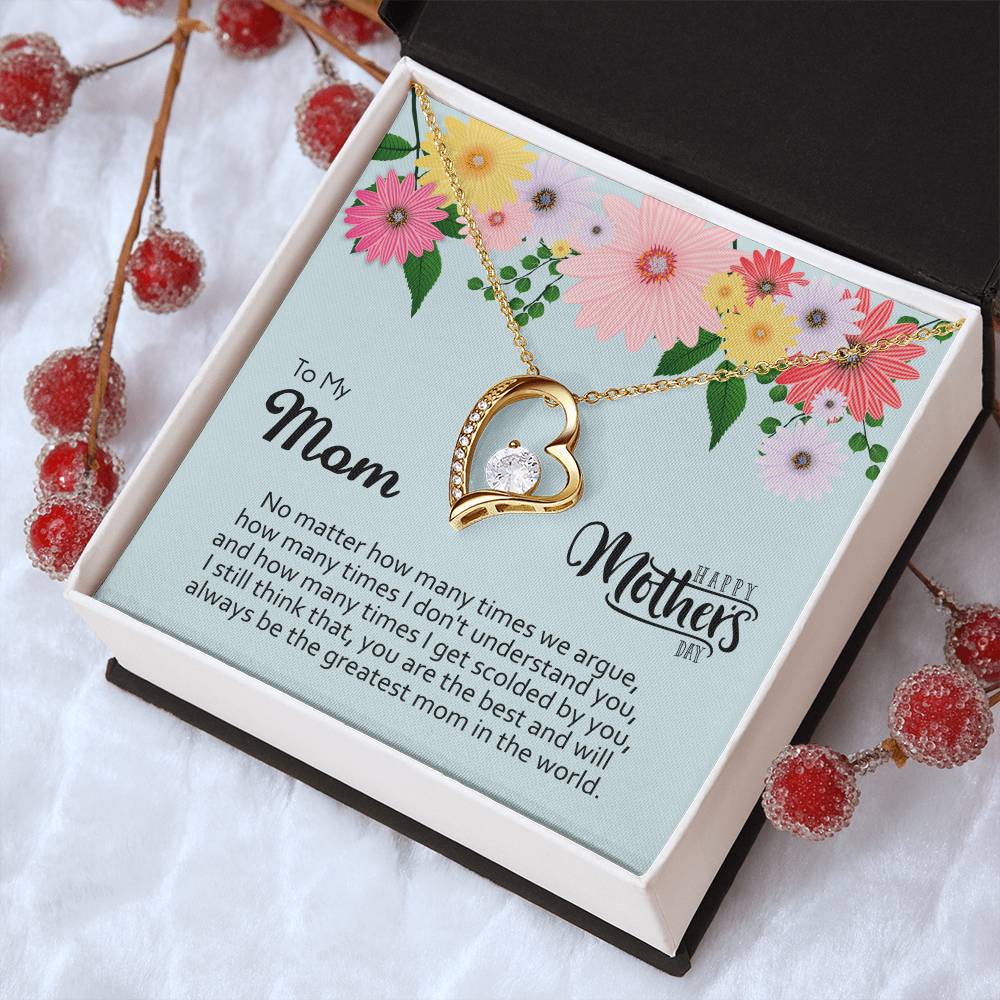 Mother's Day Gift  Necklace For Mom  Mother's Day Necklace  Best Gift For Mom  Mother's Day Necklace Forever Love Necklace