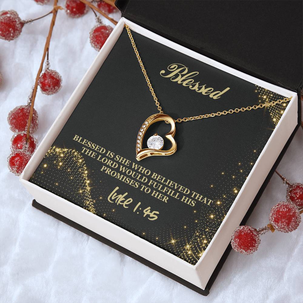Luke 145 God's Promise Necklace 1 Forever Love Necklace