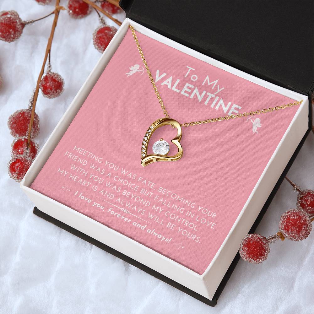 Forever Love Heart Necklace My Heart Is And Always Will Be Yours......... Forever Love Necklace