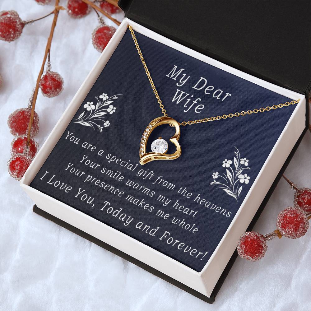 Forever Love Gold Necklace Forever Love Necklace