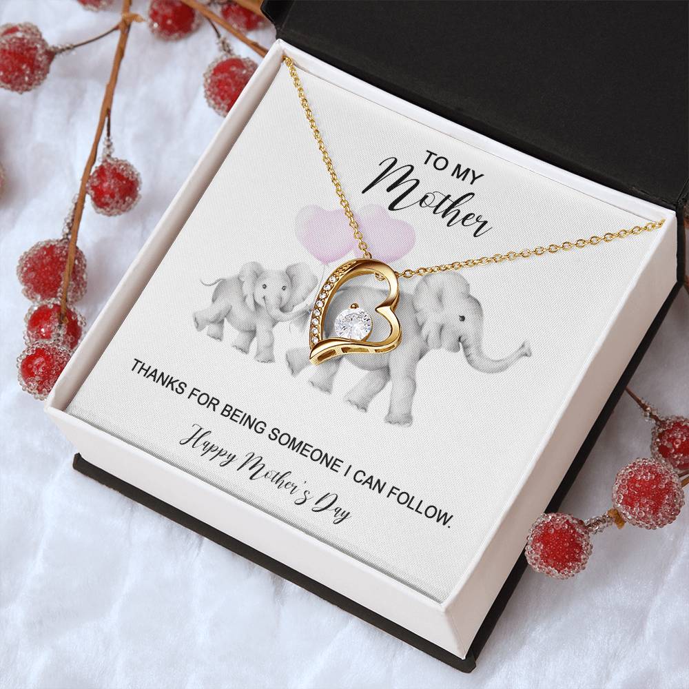Mother's Day Gift  Necklace For Mom  Mother's Day Necklace  Best Gift For Mom  Mother's Day Necklace 2 Forever Love Necklace