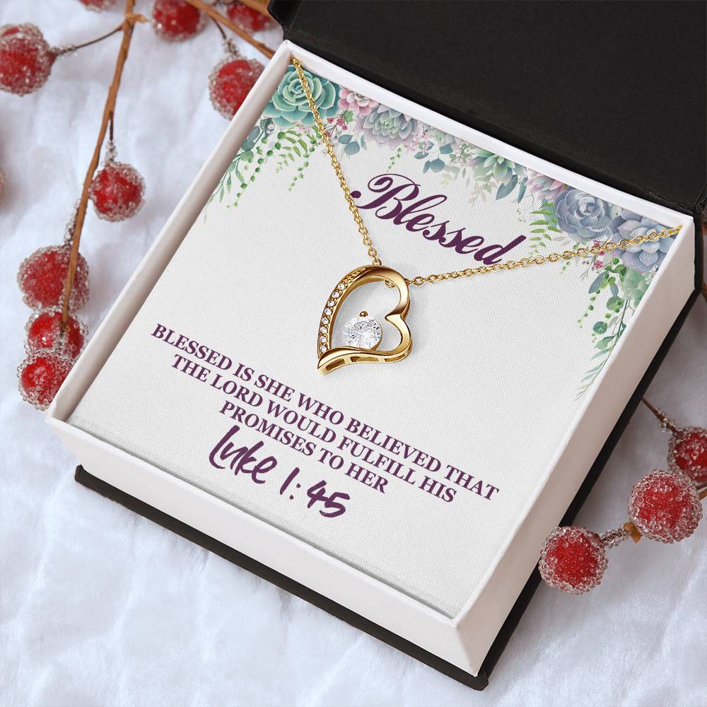 Luke 145 God's Promise Necklace 2 1 Forever Love Necklace
