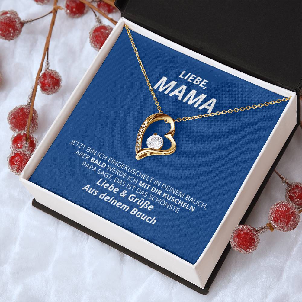 Werdende Mutter Forever Love Necklace