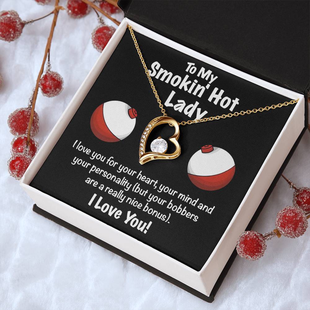 Fisherman's Lady  Customize Gift💓 Heart Necklace Forever Love Necklace