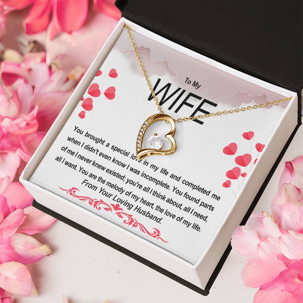 You Brought A Special Love In My Life Forever Love Necklace
