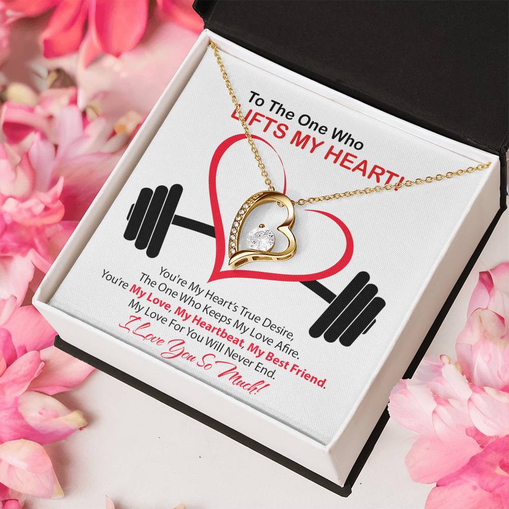 Forever Love Necklace Lifts My Heart! Forever Love Necklace