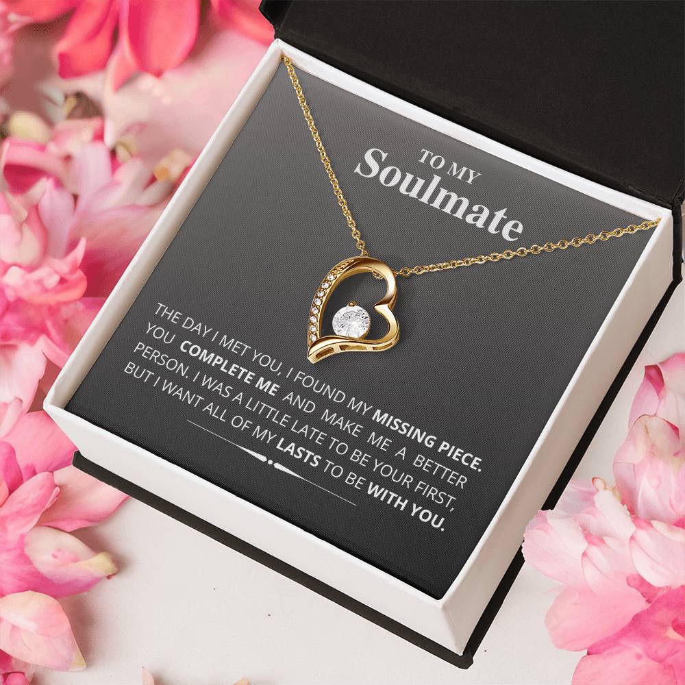 To My Soulmate - Forever Love Necklace Forever Love Necklace