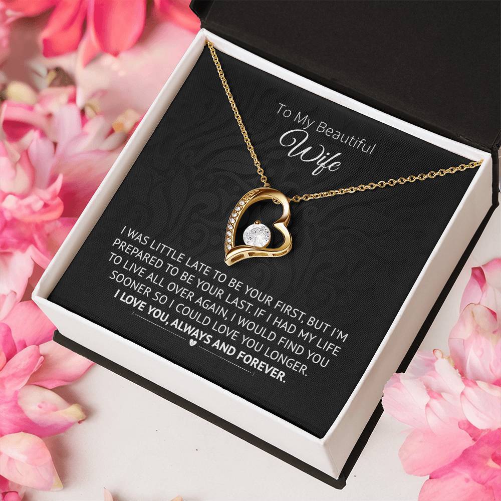 Love You Longer Forever Love Necklace