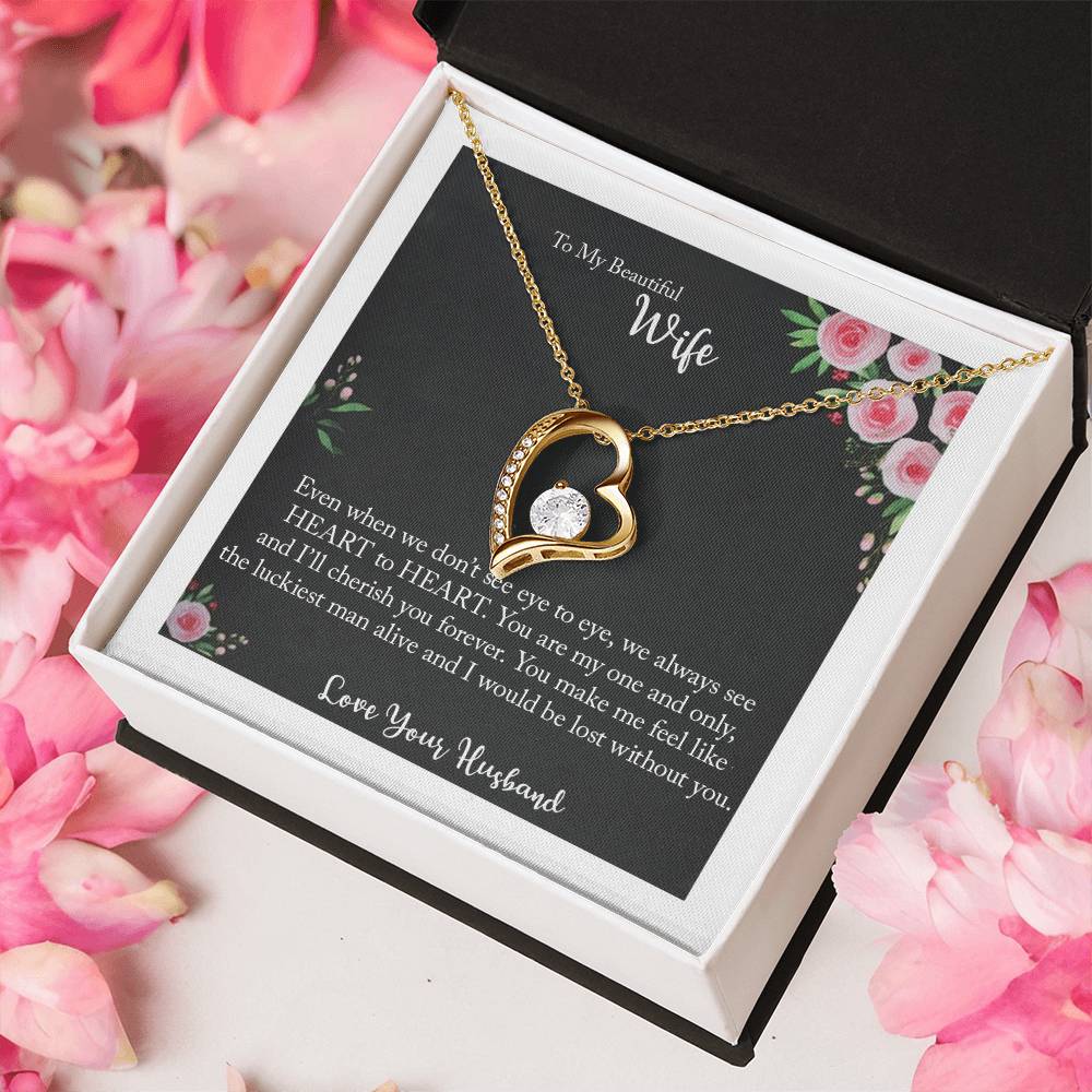 Husband's Love Necklace 2 Forever Love Necklace