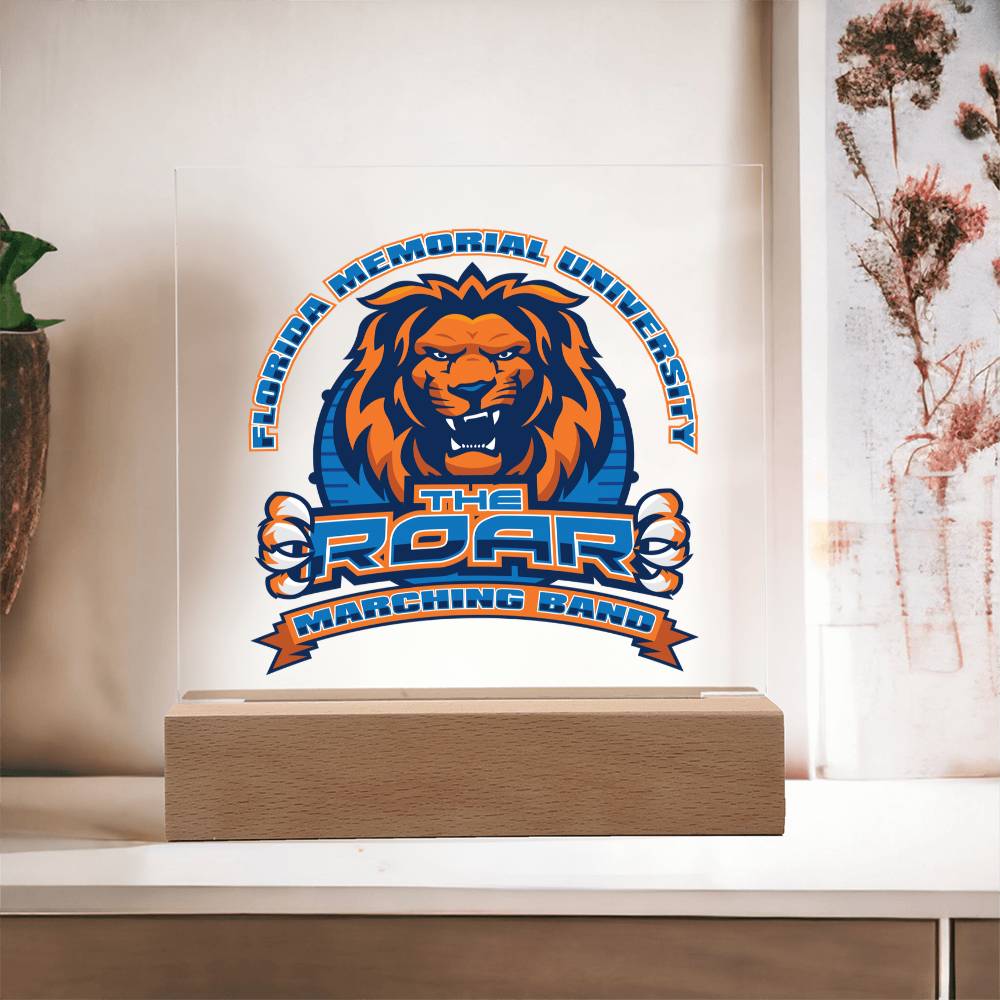 The Roar Marching Band - Acrylic Square Plaque
