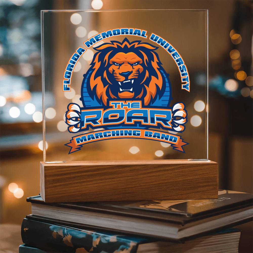 The Roar Marching Band - Acrylic Square Plaque