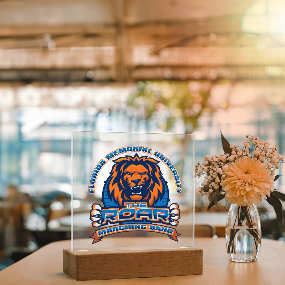 The Roar Marching Band - Acrylic Square Plaque