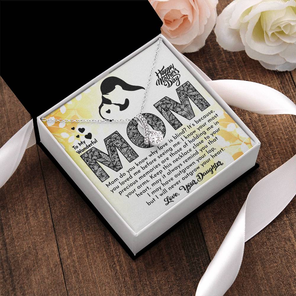Best Gift For Wonderful Moms From Daughter Alluring Beauty Necklace
