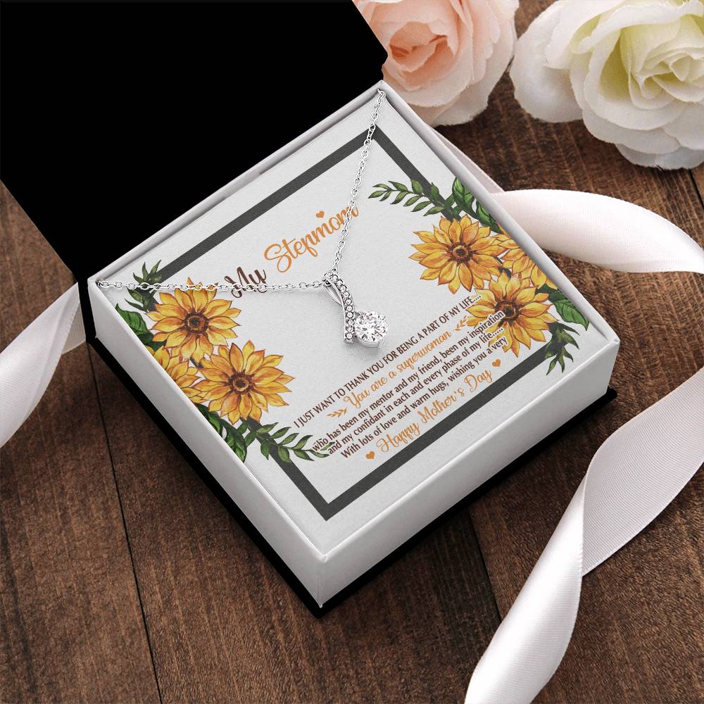 Stepmom A Part Of My Life D2434 Alluring Beauty Necklace