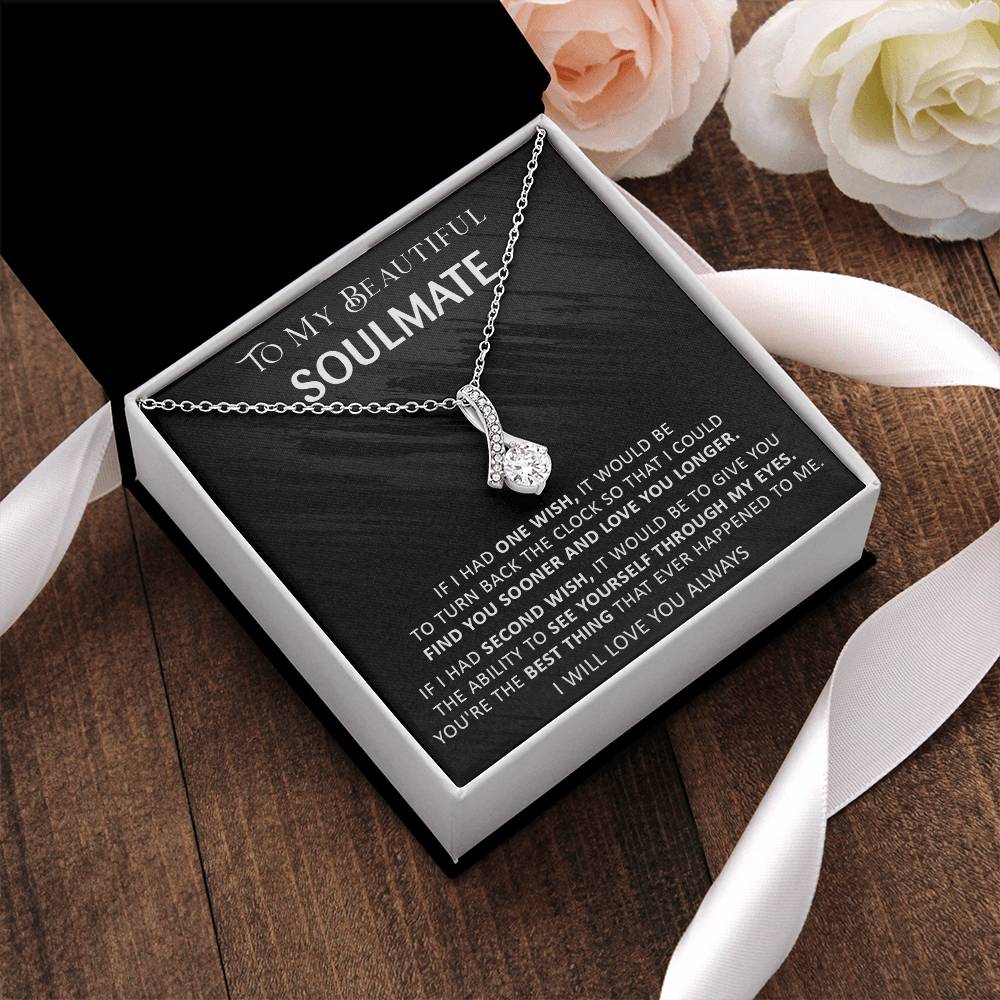 Gift For Your Soulmate - The Clock - Alluring Alluring Beauty Necklace