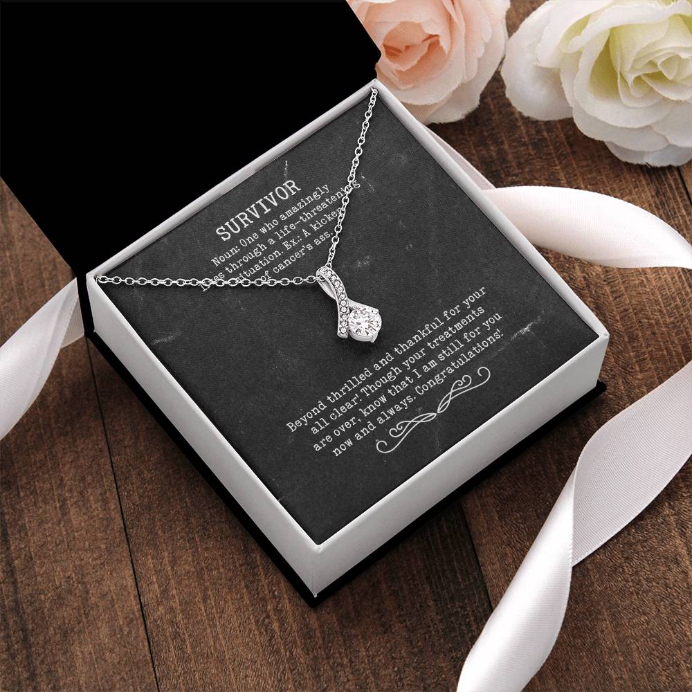 Survivor Ribbon Necklace 1 Alluring Beauty Necklace