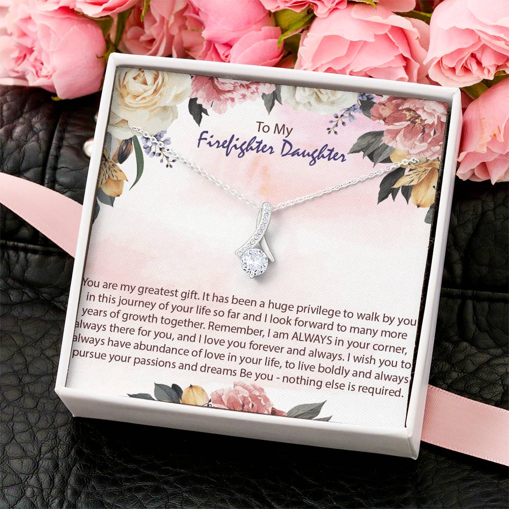 Alluring Necklace For Firefighter Daughter Alluring Beauty Necklace