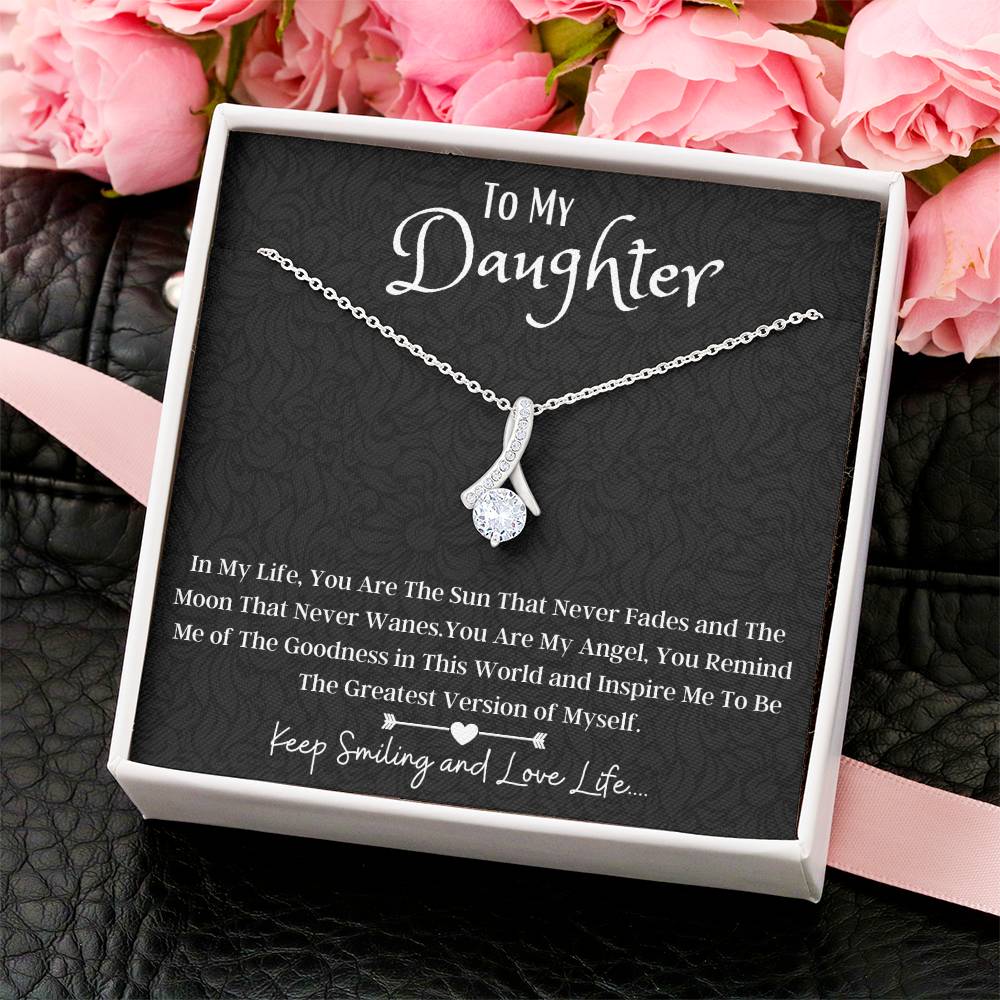 Beautiful Alluring Necklace To My Daughter Alluring Beauty Necklace