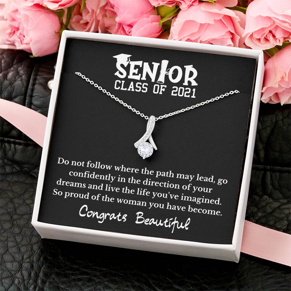 Senior Class Of 2021 Necklace Alluring Beauty Necklace