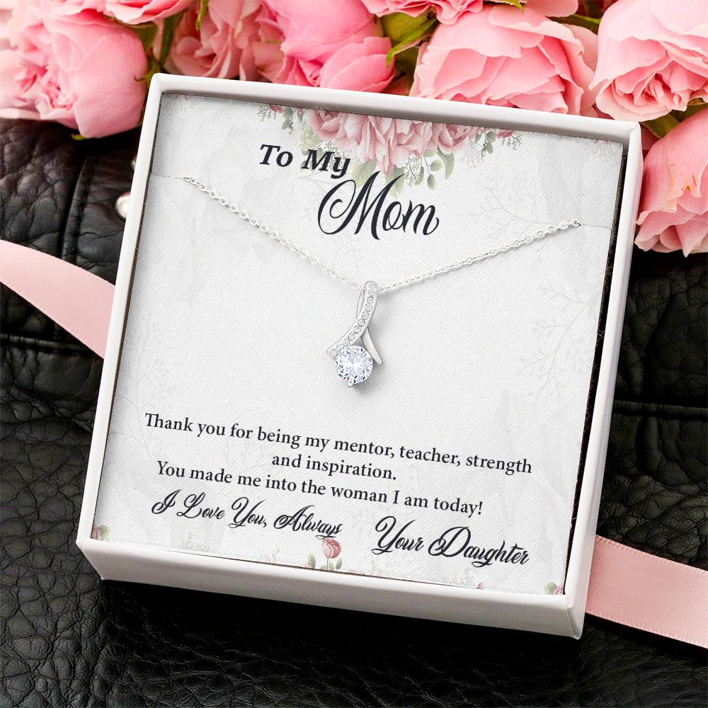 Roses To Mom From Daughter Beauty Necklace Alluring Beauty Necklace