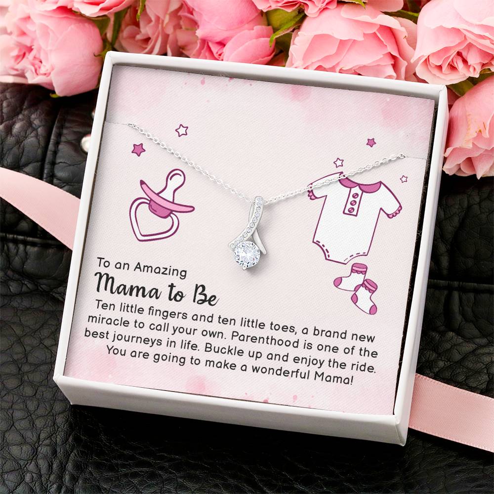 To An Amazing Mama To Be Alluring Beauty Necklace Alluring Beauty Necklace