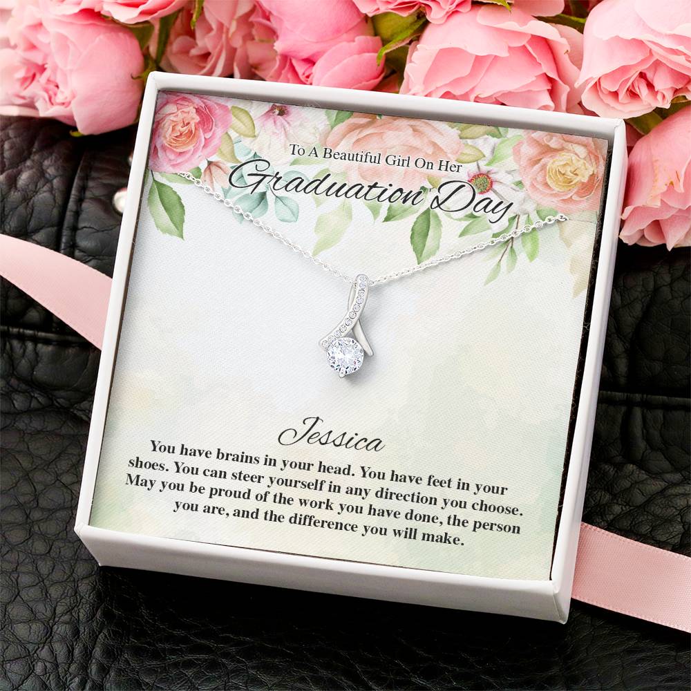 To A Beautiful Girl On Her Graduation Day Flowery Alluring Beauty Alluring Beauty Necklace