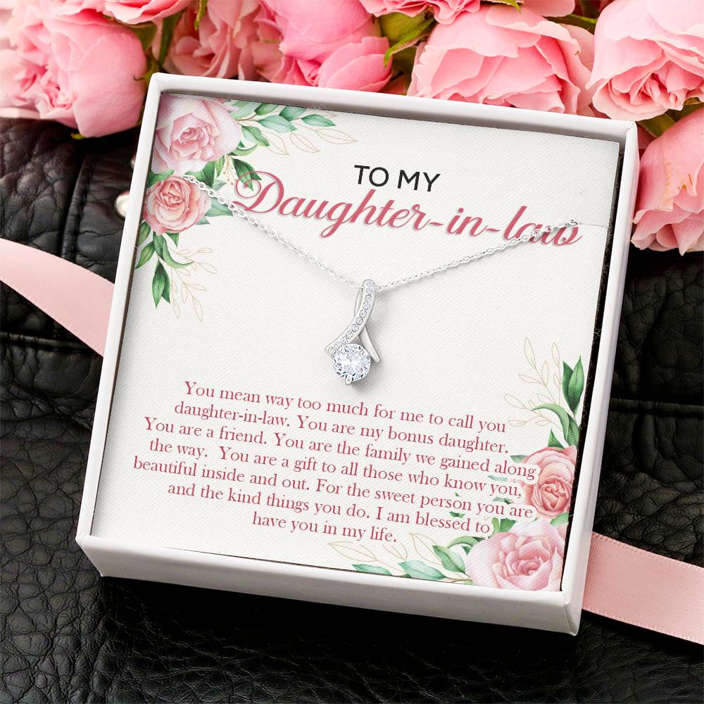 Alluring Beauty Necklace For Daughter-In-Law Alluring Beauty Necklace