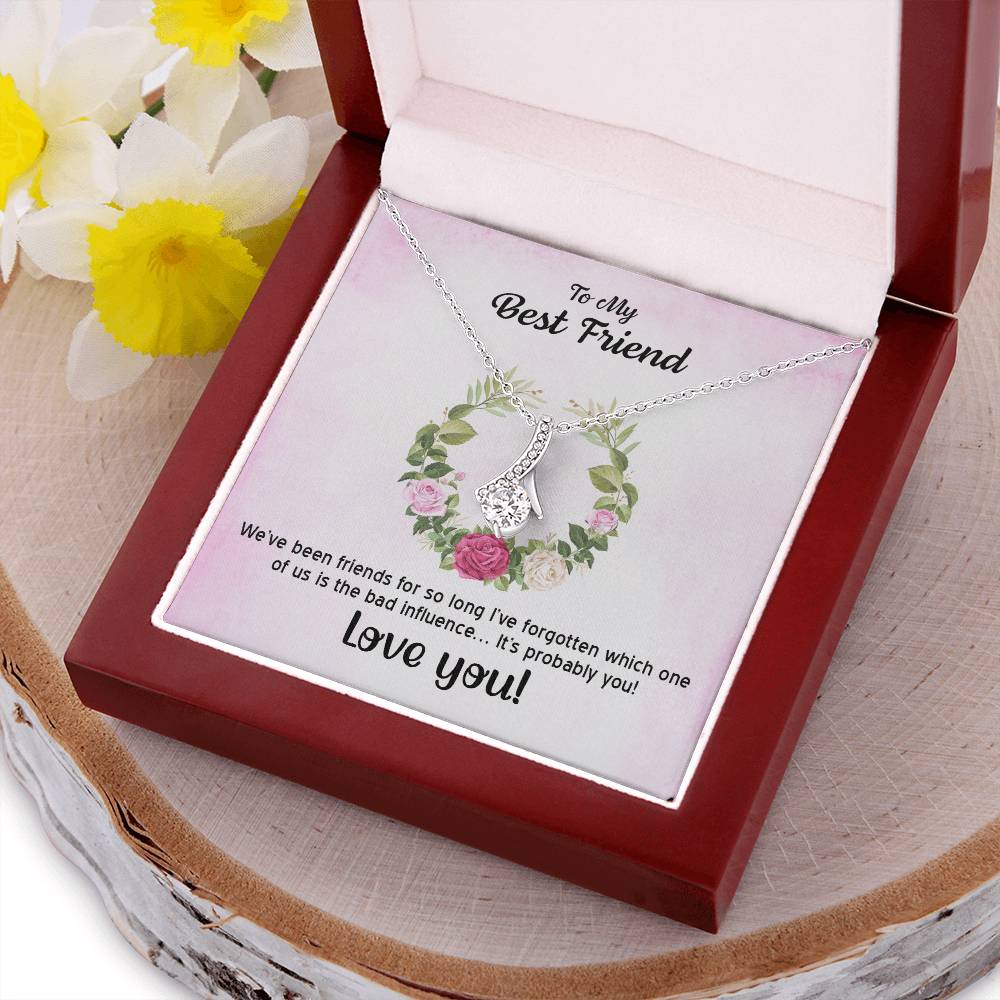 To My Best Friend We've Been Friends For So Long Giraffe Couple Necklace Alluring Beauty Necklace