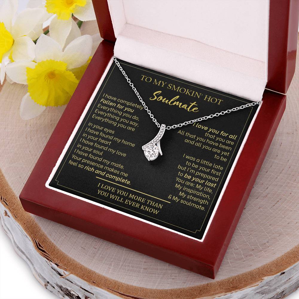 Gift For Your Soulmate - Your Presence Makes Me Complete - Alluring Alluring Beauty Necklace