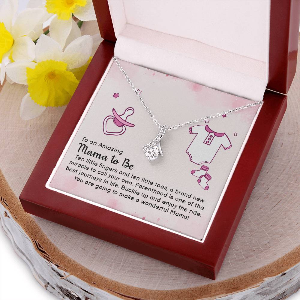 To An Amazing Mama To Be Alluring Beauty Necklace Alluring Beauty Necklace