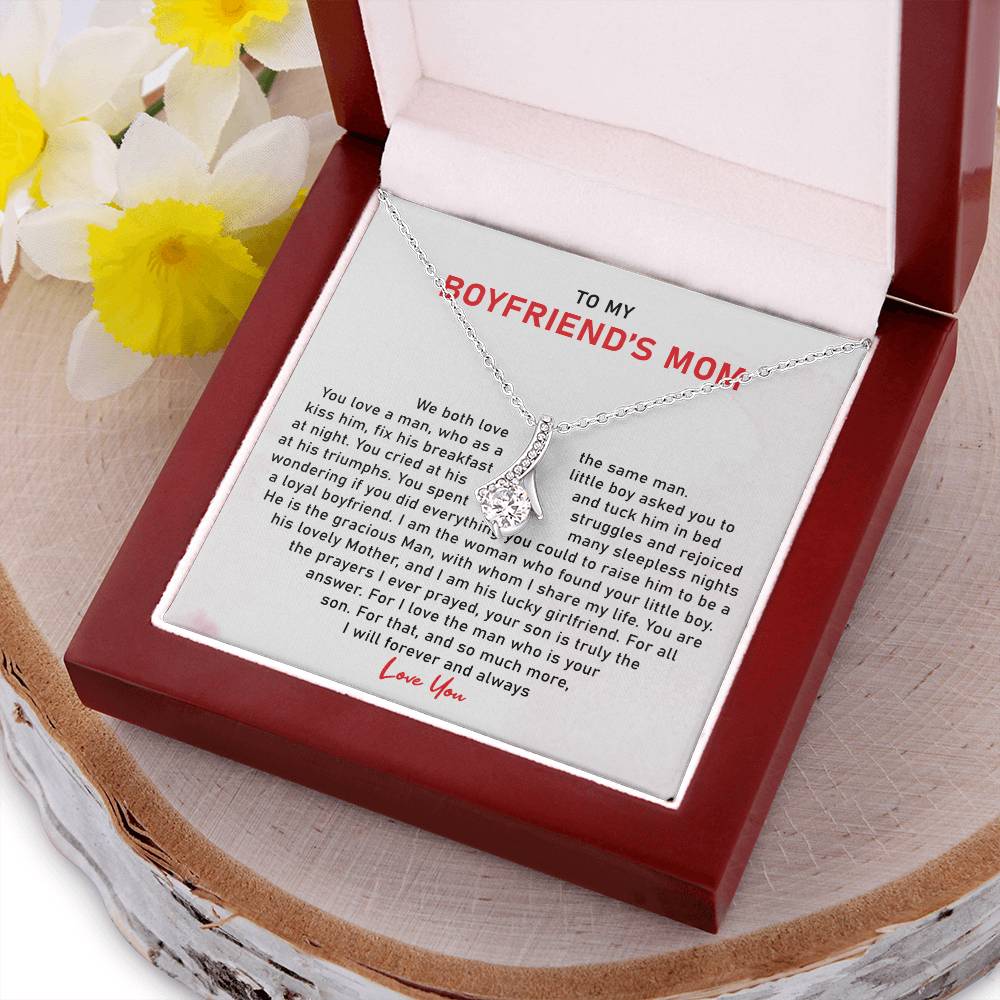 To My Boyfriend's Mom - Alluring Beauty Necklace Alluring Beauty Necklace