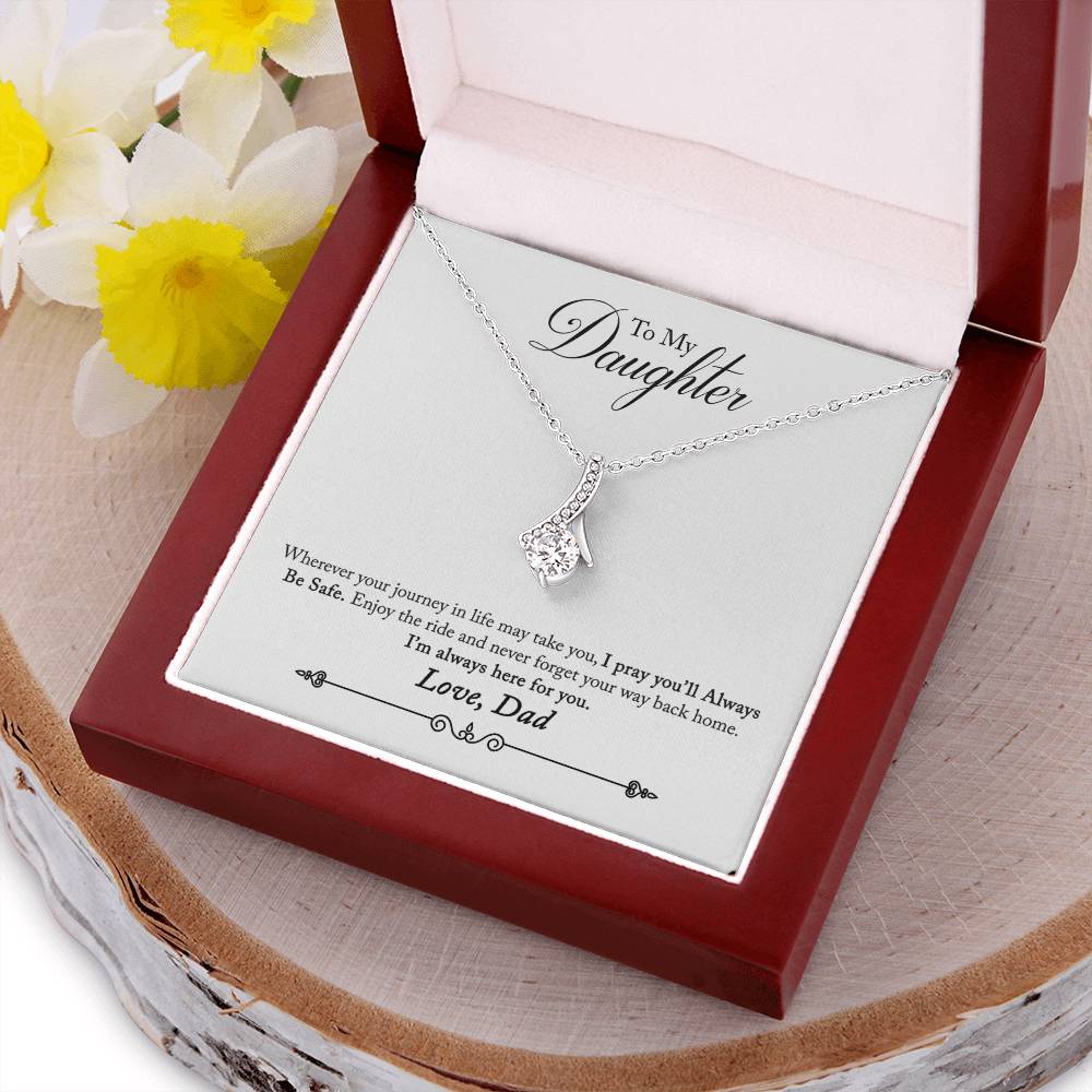 Alluring Beauty Necklace - For Daughter Alluring Beauty Necklace