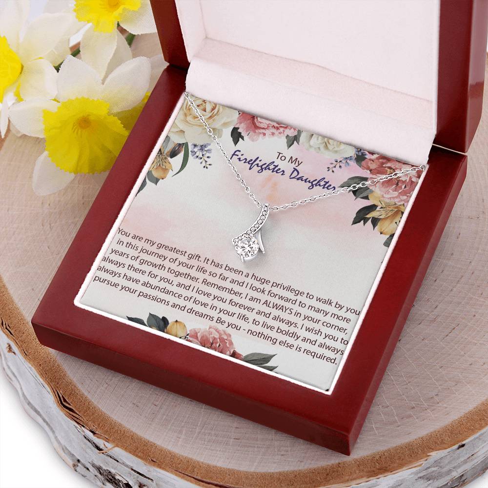 Alluring Necklace For Firefighter Daughter Alluring Beauty Necklace