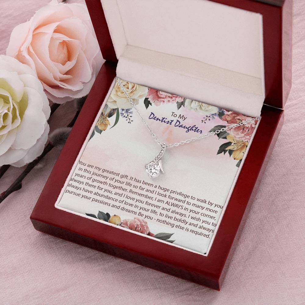 Alluring Necklace For Dentist Daughter Alluring Beauty Necklace