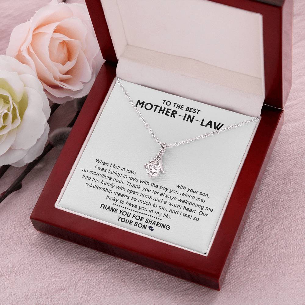 To Mother-In-Law  Alluring Necklace Alluring Beauty Necklace