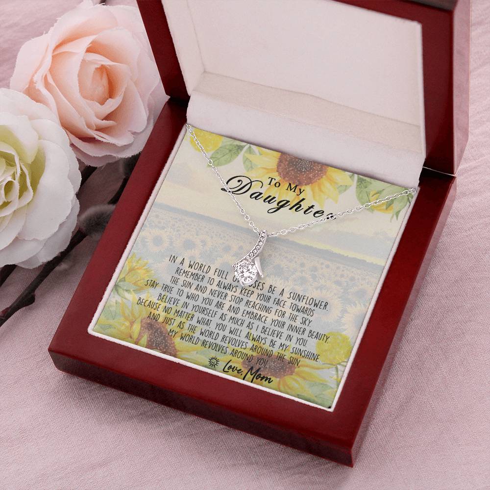 To My Daughter Alluring Beauty Necklace 9  Alluring Beauty Necklace