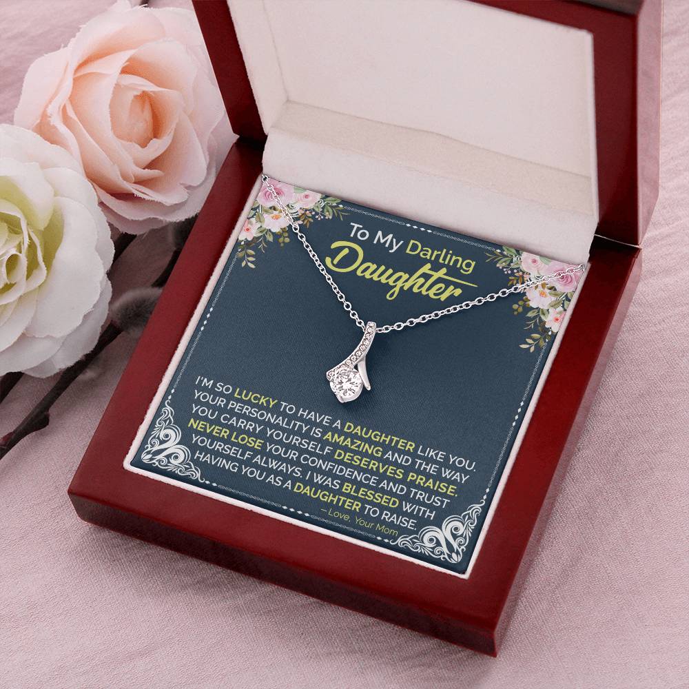 Mom To Daughter - Alluring Beauty Necklace 1 Alluring Beauty Necklace