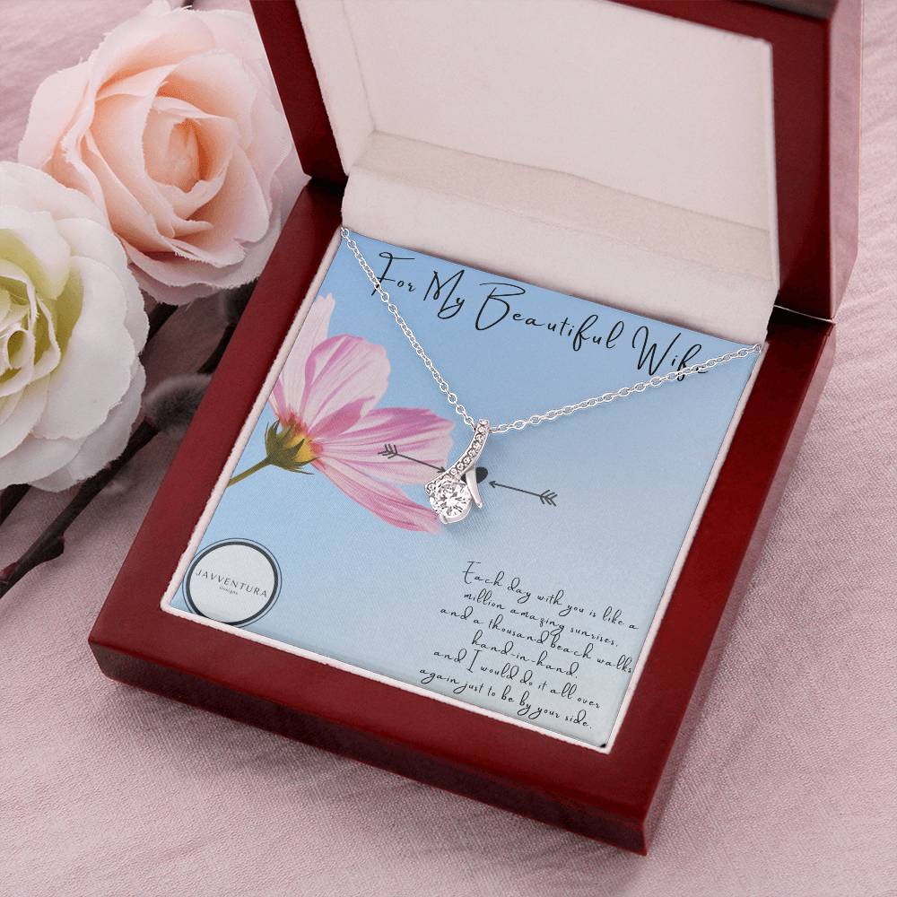 Alluring Pendant & Necklace For A Beautiful Wife Alluring Beauty Necklace