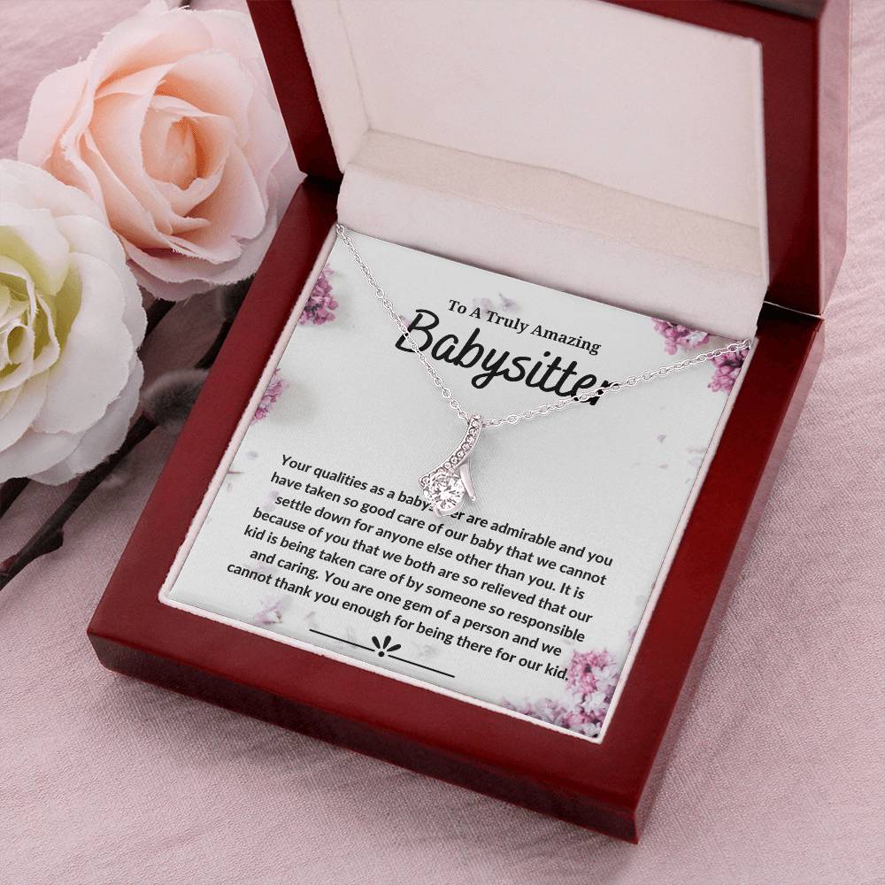 Baby Sitter - Ribbon Alluring Beauty Necklace