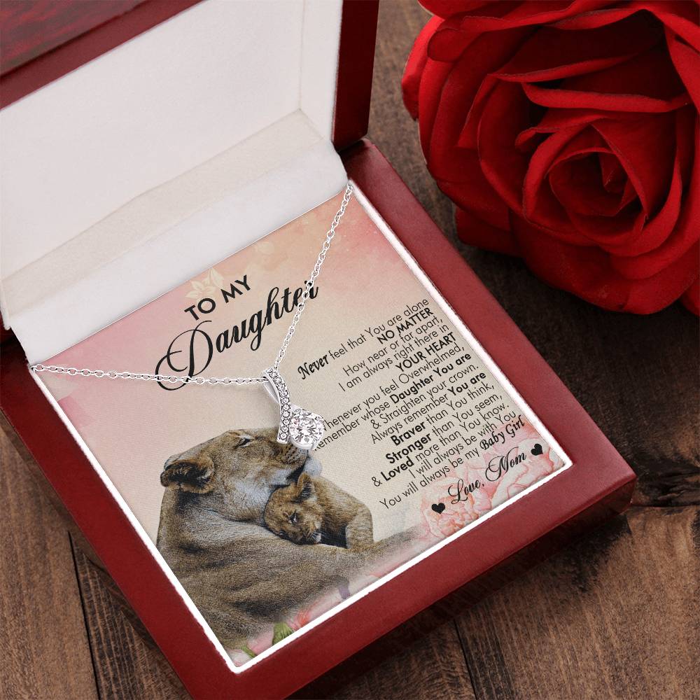 To My Daughter Alluring Beauty Necklace 11  Alluring Beauty Necklace