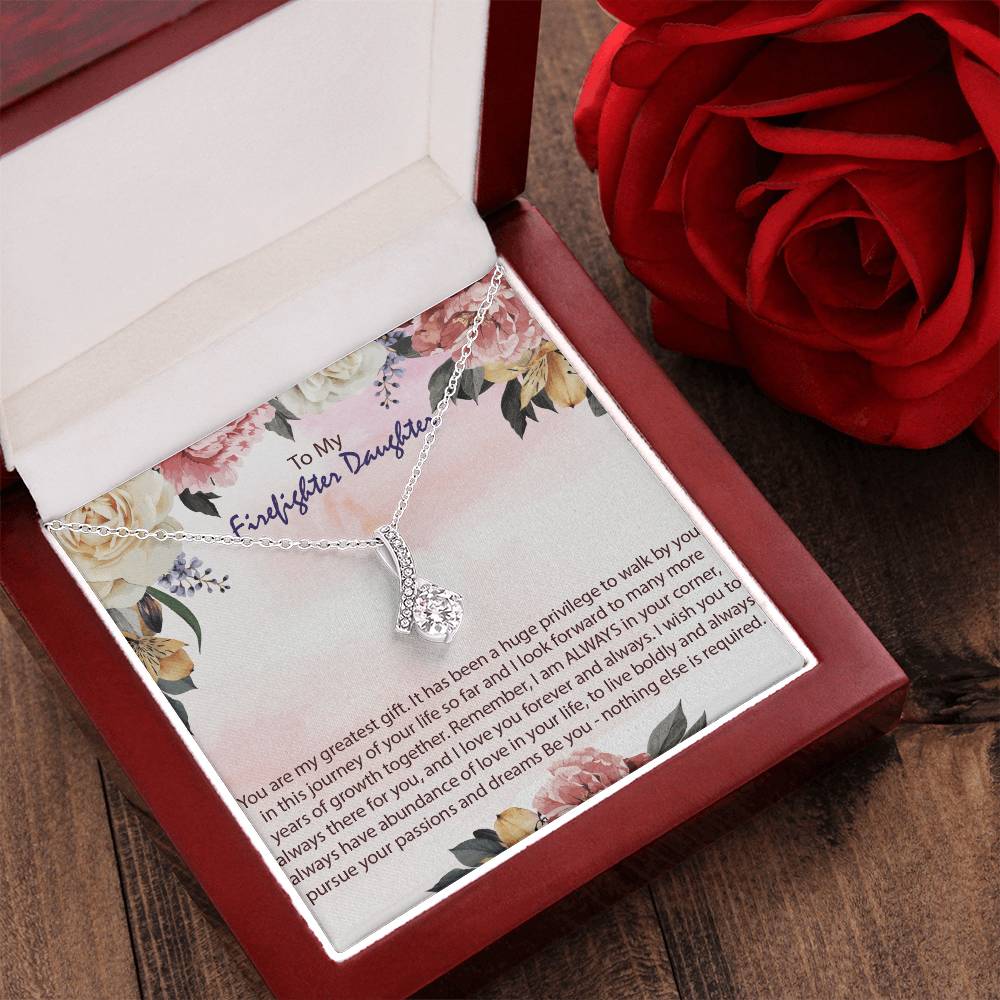 Alluring Necklace For Firefighter Daughter Alluring Beauty Necklace