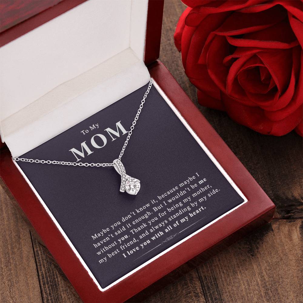 To My Mom - Alluring Necklace - Perfect Gift For Mothers Day 1  Alluring Beauty Necklace
