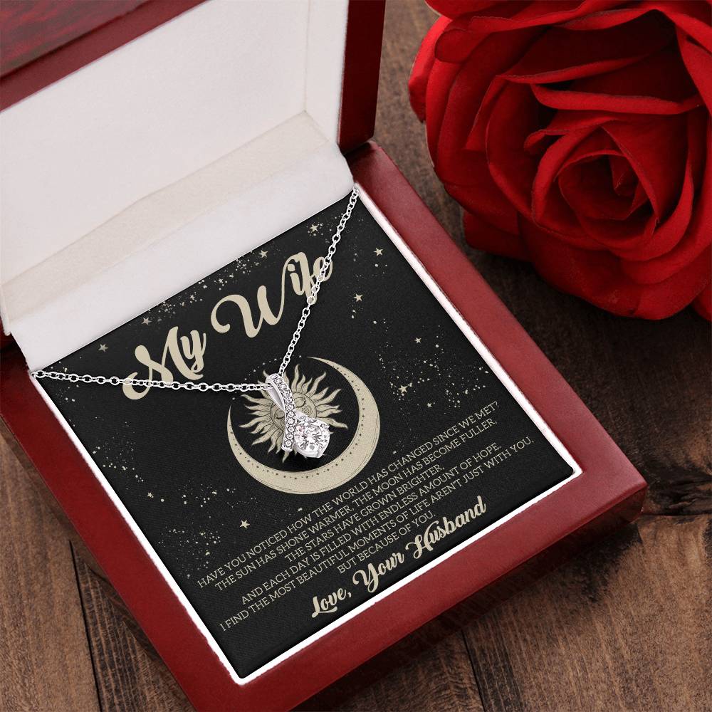Alluring Necklace For Your Wife - 520 Alluring Beauty Necklace