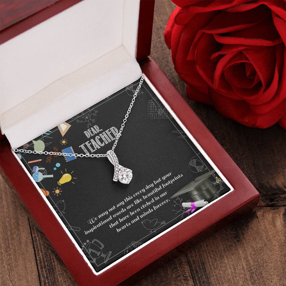 Alluring Necklace For My Teacher Alluring Beauty Necklace
