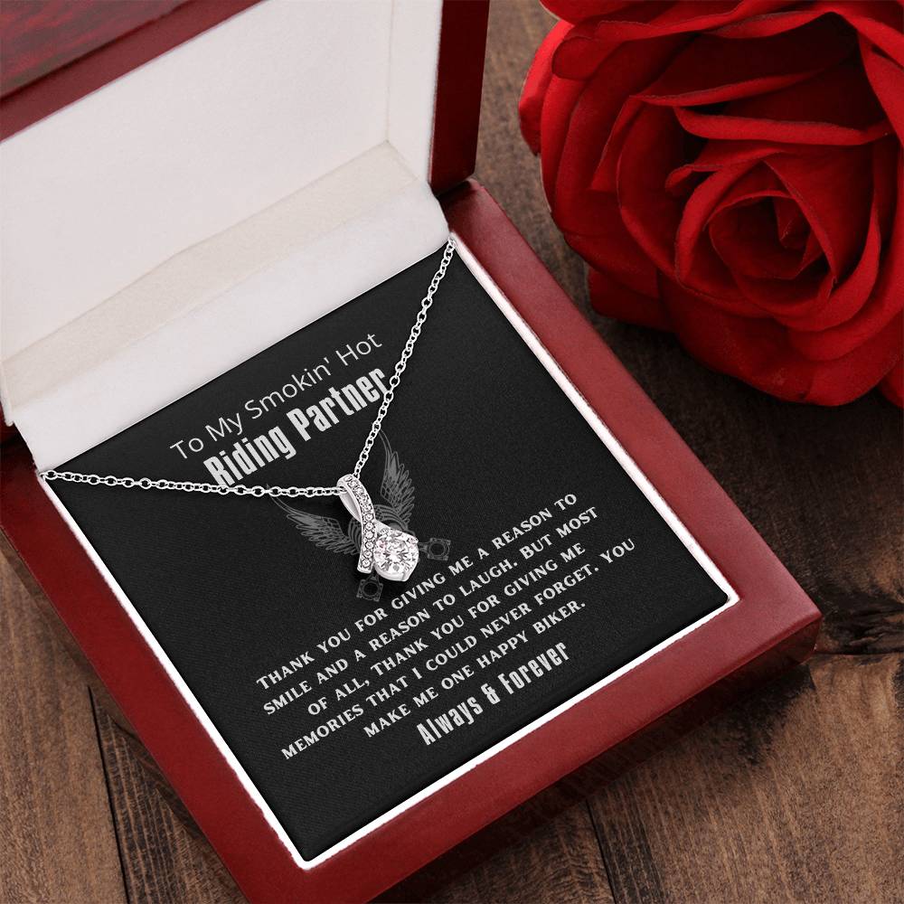 Thank You For Giving Me A Reason Necklace Alluring Beauty Necklace