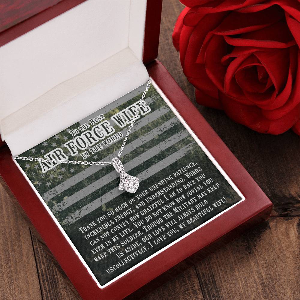 Best Air Force Wife 1  Alluring Beauty Necklace