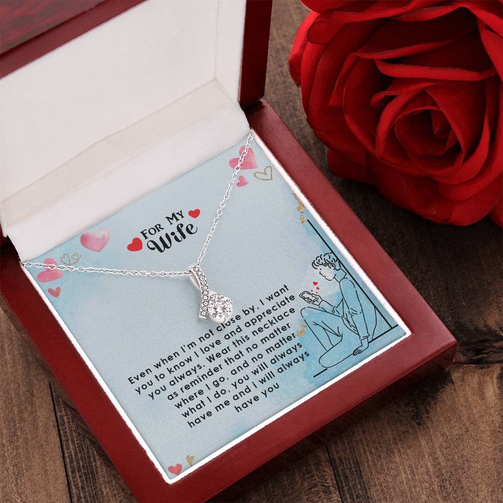 Alluring Necklace For My Long Distance Wife Alluring Beauty Necklace