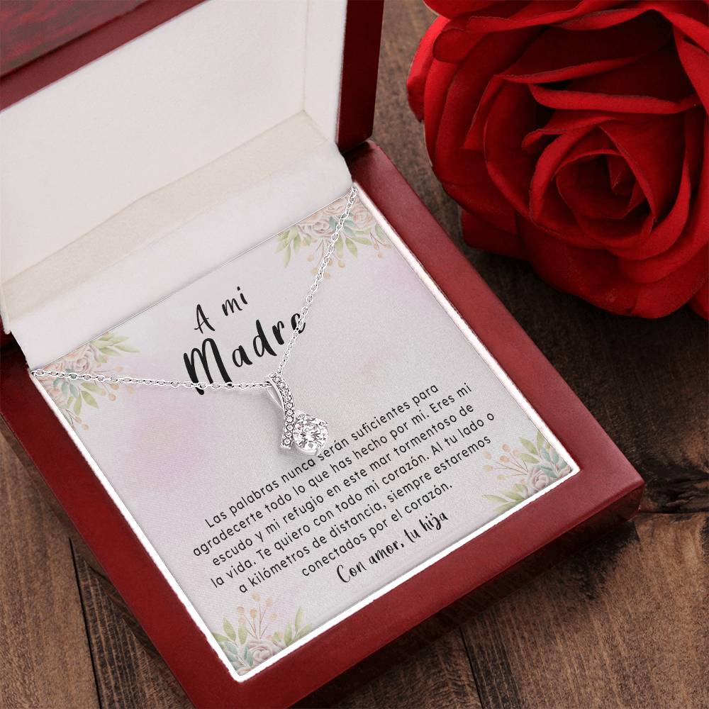 Christmas Gift Necklace For Mom From Daughter Sale Alluring Beauty Necklace