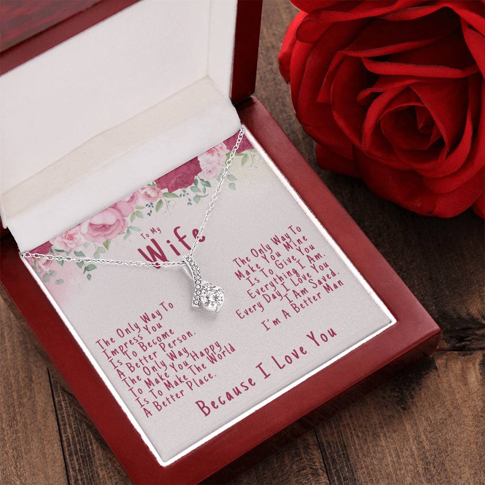 Because I Love You - Alluring Beauty Pendant Alluring Beauty Necklace
